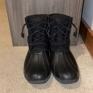 Sperry Black Duck Boots